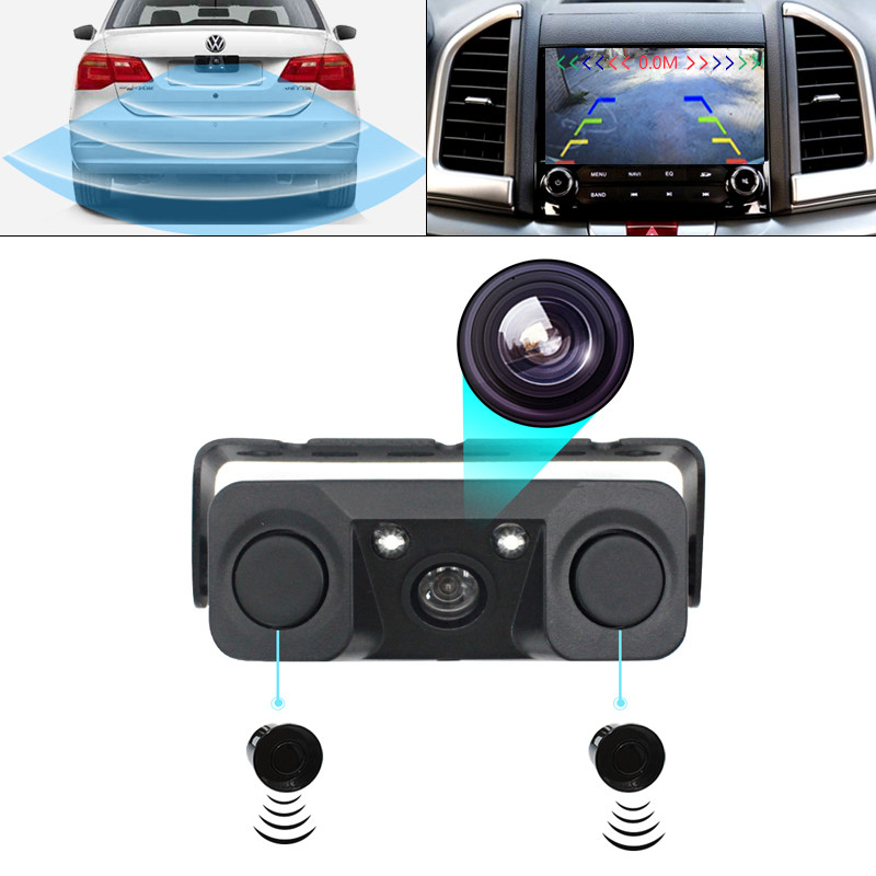 Radar Sensor CVBS 1.0Vpp 0Lux 1W Car Reversing Aid Camera