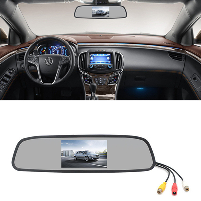 Automatic Rear View Mirror Monitors 4.3 Inch LCD Reversing Aid 2 AV Input