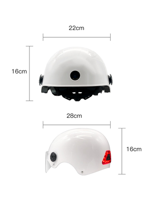 ABS EPS Valiant II Modular Helmet Outrush Half Open Face Motorcycle Helmets