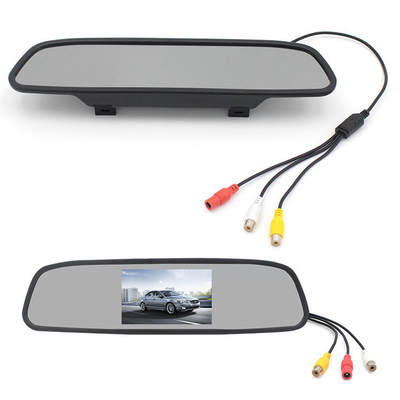 ODM Rear View Mirror Monitor With Camera Display 12VDC Auto Adjusting Brightness