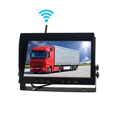 quality  10-Inch Digital Wireless Reversing Camera System with 4 HD Night Vision Cameras, 300m Long-Range Signal, Loop Recording & Easy Installation Kit factory