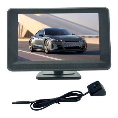 Quality  5 Inch TFT LCD Color Rear View Monitor Screen Vehicle Display System for Car SUV Van Truck Backup Parking Camera factory