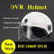 DVR Smart Motorcycle Helmet Camera 1080P With Safety Ride LED Warning Flash Light