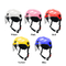 Blue Pink White Motorcycle Helmet Cameras Half Face Helmet For Ladies And Men