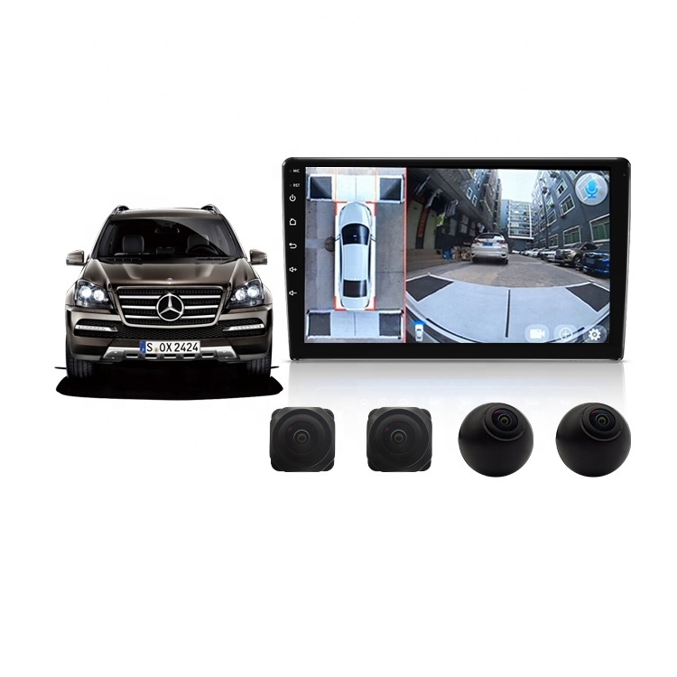 360° Vehicle Camera System with 24/7 Motion Detection Parking ...