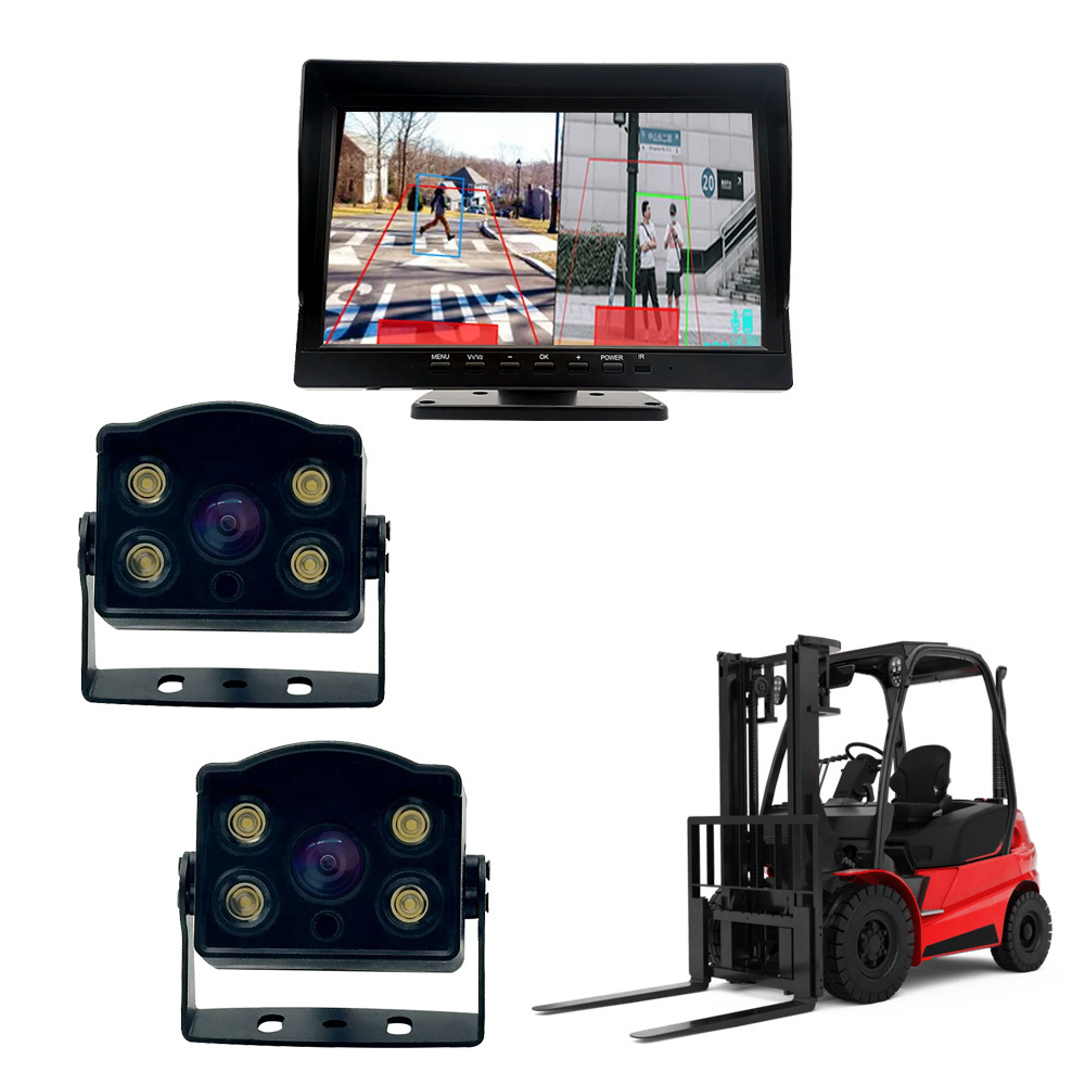 Customizable 4-Channel Monitoring System for Large Vehicles with Night ...