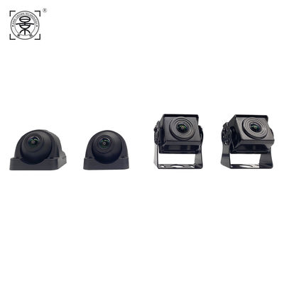 360 Car Camera System with Four AHD Cameras IPS Split Screen Monitor and IP67 Waterproof for Fleet Safety
