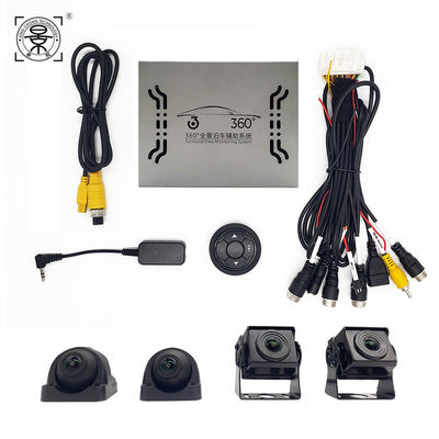 360 Panoramic Camera, 1080P HD Front/Rear/Left/Right Full View Accessories for Scania, Mercedes-Benz Trucks and Buses