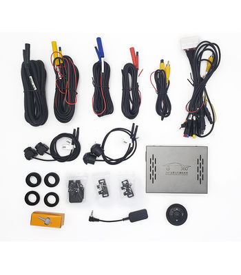 3D 360 Degree Surround View Monitoring System with 1080P HD Wide Angle Cameras Night Vision Reverse Guidance