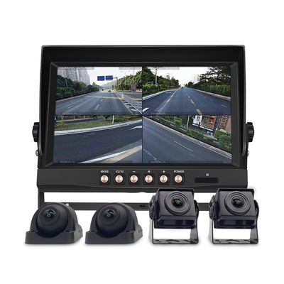 10 Inch Car Multimedia Navigation System + CCD HD Reverse Camera Full View Safety Monitor for Truck Trailer Automotive Driving Accessories