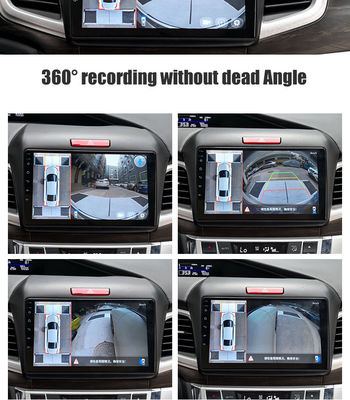 10-Inch 360° Panoramic All-in-One Vehicle Camera System, 3D Surround View 1080P with GPS, 4G & WiFi for Roewe I5