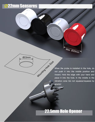 Full Coverage 8-Sensor Radar Parking System with LED Display and Audible Warning for Car and Truck