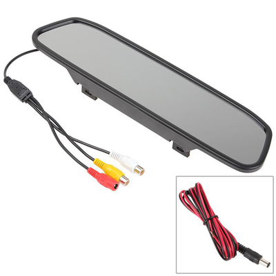 Automatic Rear View Mirror Monitors 4.3 Inch LCD Reversing Aid 2 AV Input