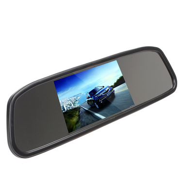 Automatic Rear View Mirror Monitors 4.3 Inch LCD Reversing Aid 2 AV Input