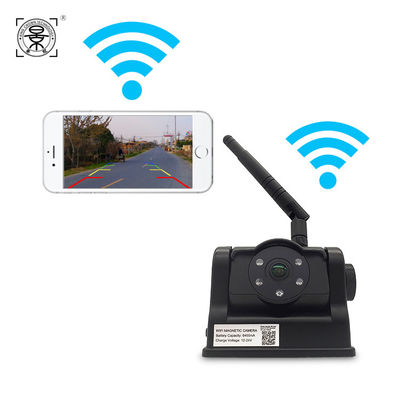 Portable 6800mAh WiFi Car Backup Camera Adjustable Reverse Angle Wireless Security Camera Reversing Aid Direct Packing