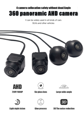 360Deg Vehicle Night Vision Car Camera Surround Panoramic View 12VDC
