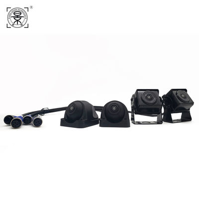 1080P AHD 360 Degree Panoramic Reverse Camera Bird View System, Waterproof Car DVR Recording, Parking Aid for Hyundai Trucks, Bus and RV