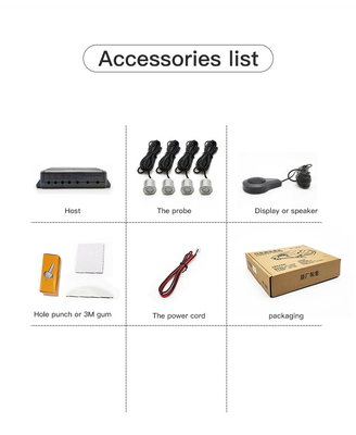 Safety Parking radar 4 Probes Buzzer type car blind spot sensor