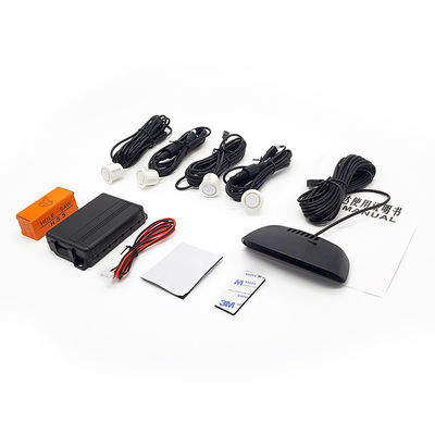 LED Display Car Parking Sensor Kit 4 Ultrasonic Reverse Sensors IP68 Waterproof Safety Driving Assistant for Vehicle Parking Protection