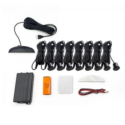 LCD Display 8 Sensor Parking Radar Kit System Visual and Audio Distance Warning Parking Aid