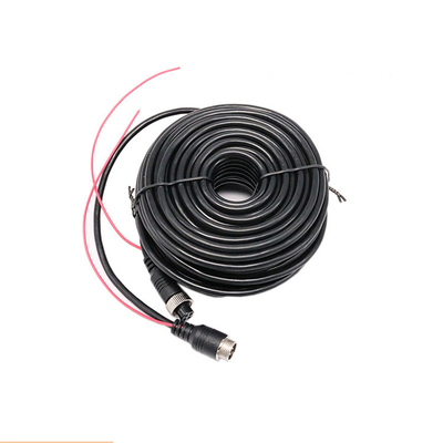 Metal PVC 4 Pin Aviation Cable Wearproof Pull Resistant And Elastic