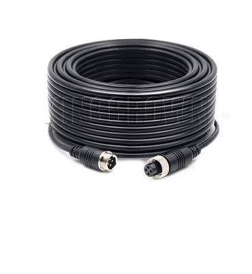 Aviation Extension Cable 1m 3m 5m 10m Male Female Optional 4 Pin Connector Copper PVC for Truck Bus Trailer Van