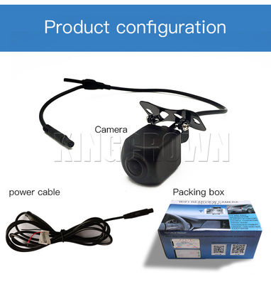Power Supply Connection for Camera with ACC + 12V Positive and Negative Wires