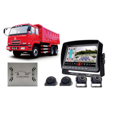 Full 360 View Camera System for Heavy Trucks with 4 Cameras for Parking Assistance