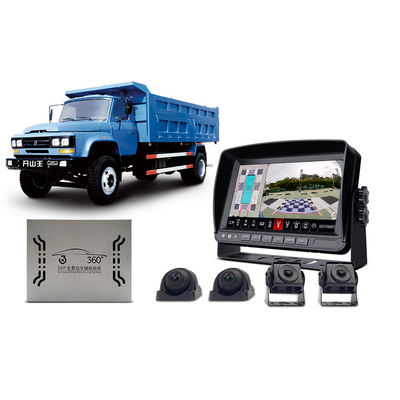 Heavy Duty Truck Surveillance Camera System with AHD 1080P and SONY Night Vision for Fleet Projects
