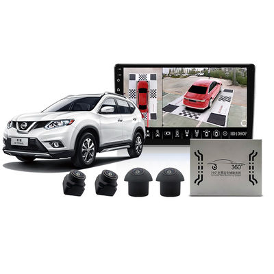 High Definition 360° Panoramic Car Camera Kit Bird Eye View 1080P Surround Parking Monitoring System for universal Cars 