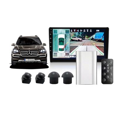 Complete Surround View Camera System for Vehicles with Wide-Angle Lens with HD Clarity