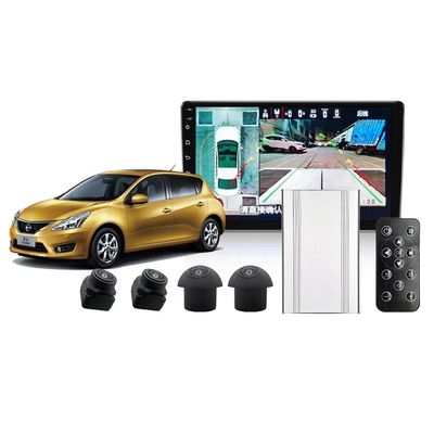 Full HD 360° Car Camera System with Night Vision for Safer Reversing and Maneuvering