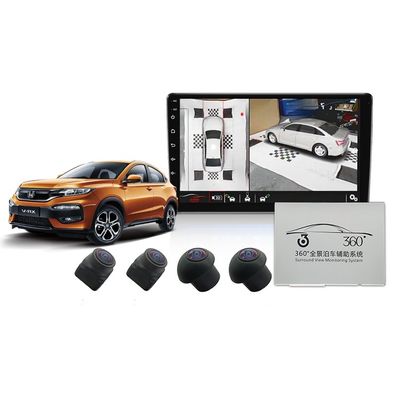 High-Resolution 360° Car Camera System for Auto Installers with Full-Surround Vision and Real-Time Display