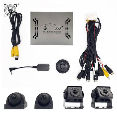 Double-Decker Bus 360 Camera System with Night Vision Waterproof Design and Driving Recorder