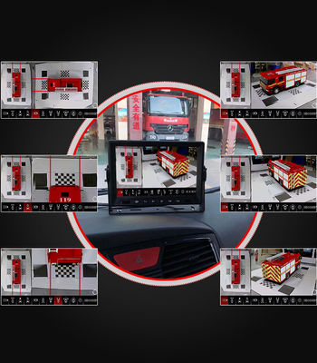 Heavy Duty Navigation System with Real-Time Parking Assistance and AHD 1080P Camera