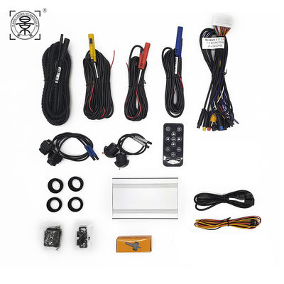 Hot Sale 360 Degree Panoramic Camera System with Hidden Front Side Rear Cameras for Android Player | IP68 Waterproof OEM Surround View System