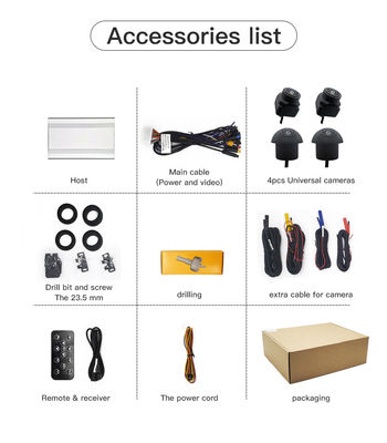 T5 360 Degree Surround View Camera System for OEM Automotive Safety Solutions