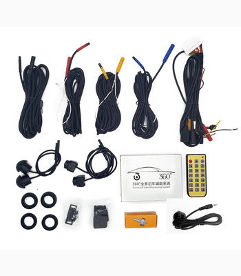 AHD 1080P 360° Car Camera System for Auto Installers with Full Coverage for Parking and Reversing
