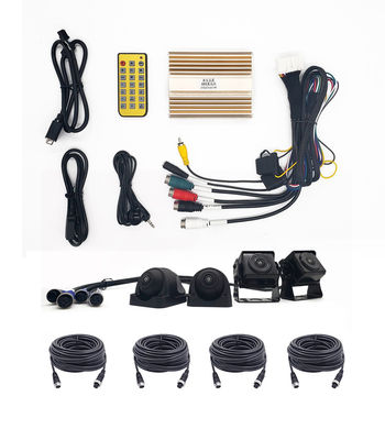 Comprehensive 360 Camera System for Tourist Vehicles with Real-Time Monitoring and Safety