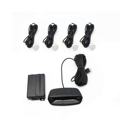 Car Reversing Aid 4PCS 16mm Adjustable Flat Sensors Reverse Backup Radar Sensor Detector Sound Buzzer Alarm for Mazda CX5