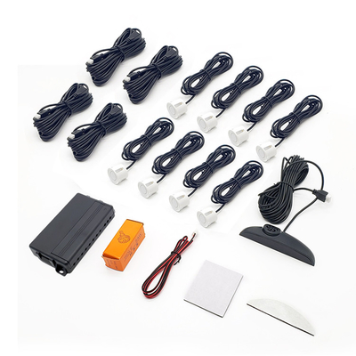 0.3 To 1.5m Audio Alarm Ultrasonic Parking Guidance System Auto Backup Warning Systems