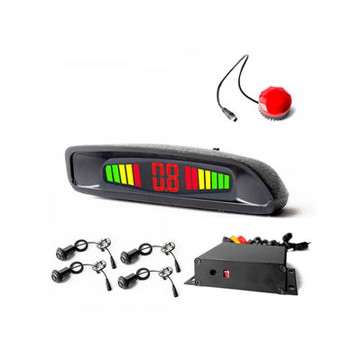 Professional Car Parking Sensor System with LED Distance Display and Alarm for Commercial Vehicles