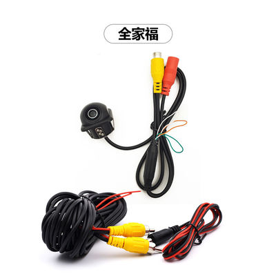 170° Night Vision Mini Hidden Car Front View Camera, Waterproof, Universal Rear View Camera with Parking Line