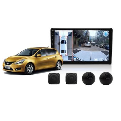 360° Integrated Car Camera System Night Vision and HD Clarity for Better Parking Assistance