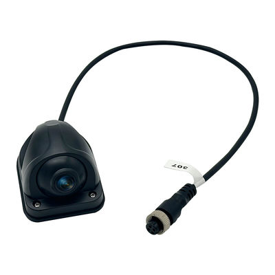 4 Pin Connector OEM ODM Vehicle Side View Camera IP68 Waterproof DC12V Wide View Angle Night Vision Backup Camera