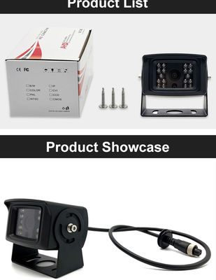 Plug and Play Waterproof Car Reverse Camera for Cars Heavy Duty Truck and Van