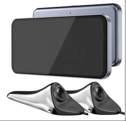 AHD 1080P Shark Fin Car Camera Rotatable Lens 120° Wide Angle Backup Side View Camera Blind Spot Auxiliary Reversing Camera