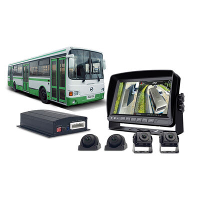 9-inch AHD Monitors 4 High-definition Cameras Aviation Connector 360 Panoramic Car Camera