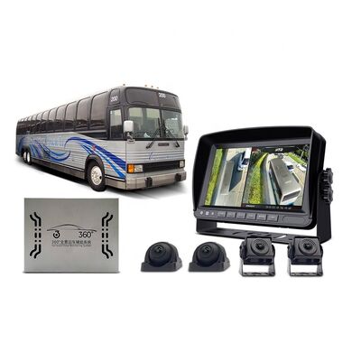 360° Bus Parking Camera System with HD Resolution and Four-Camera Setup for Complete Safety