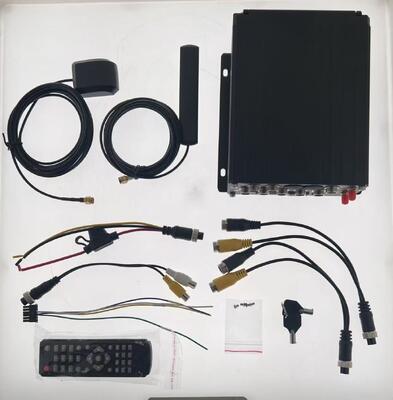 Truck MDVR Camera Kit with Multi-View Display and GPS Tracking for Fleet Control